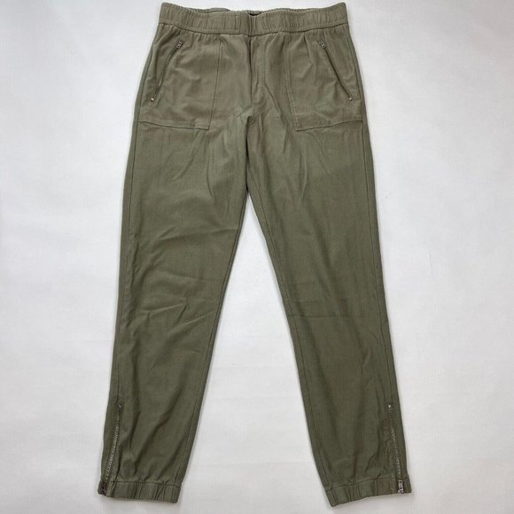 Blank NYC Pull On Joggers Pants Stretch‎ Cotton Pockets Elastic wait Women L - Picture 1 of 10